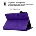 thumbnail image 5 of GSFY Case for Kindle Paperwhite 12th Gen 2024 Released (7") & Kindle Colorsoft Signature Edition, PU Leather Magnetic Closure Wallet Case with Card Slot Auto Sleep/Wake Feature, Purple, 5 of 8