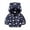 Navy Blue, variant on KYAIGUO Unisex Babies' Hooded down Jacket Coat Boys Girls Lightweight Pretty Print down Outerwear Coat with Bear Ears
