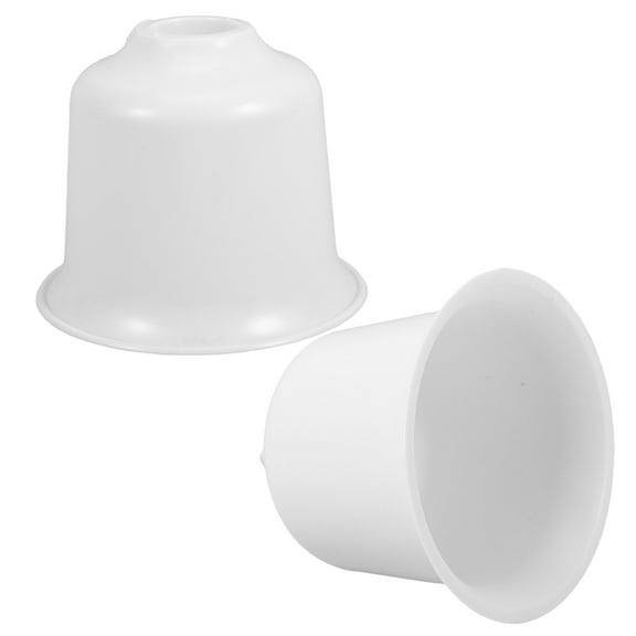 HEANUJJ White Plastic Ceiling Fan Cover with Universal Fit Easy to Clean and Install