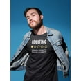 thumbnail image 2 of Adulting 1 Star Rating T-Shirt Men -Smartprints Designs, Male x-Large, 2 of 4