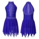 thumbnail image 3 of Niños Niñas Gimnasia Rítmica Ballet Jersey patinaje artístico vestido de baile falda tutú brillante Rhinestone traje lírico Ropa de baile, 3 of 5