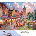 thumbnail image 2 of 500/1000 Pieces Adult Puzzles, High Quality, Stress-Relief Fun Family Game, Suitable for Birthdays, Christmas, Halloween, Best Gift, Deeply Loved by Puzzle Enthusiasts, 2 of 9