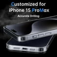 thumbnail image 2 of Clear Case for iPhone X - MagSafe Compatible, Non-Yellowing Shockproof Bumper Cover, Anti-Scratch (iPhone X), 2 of 7