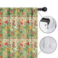 thumbnail image 4 of Pioneer Flower Floral Print Pattern Teens Curtains,Teens Insulated Curtains Set Of 2,Bedroom Essentials,Toddler Room Decor 42"x63", 4 of 5