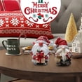 thumbnail image 4 of PFDDRW 2024 Santa Claus Figurines Christmas Decorations Resin Standing, 4 of 8