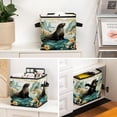 thumbnail image 6 of Sea Lion Foldable Cube Organizer with Handle, 10.8"x10.5"x10.6", Large Capacity Storage Bins Organizer Bins Toy Box, 6 of 6
