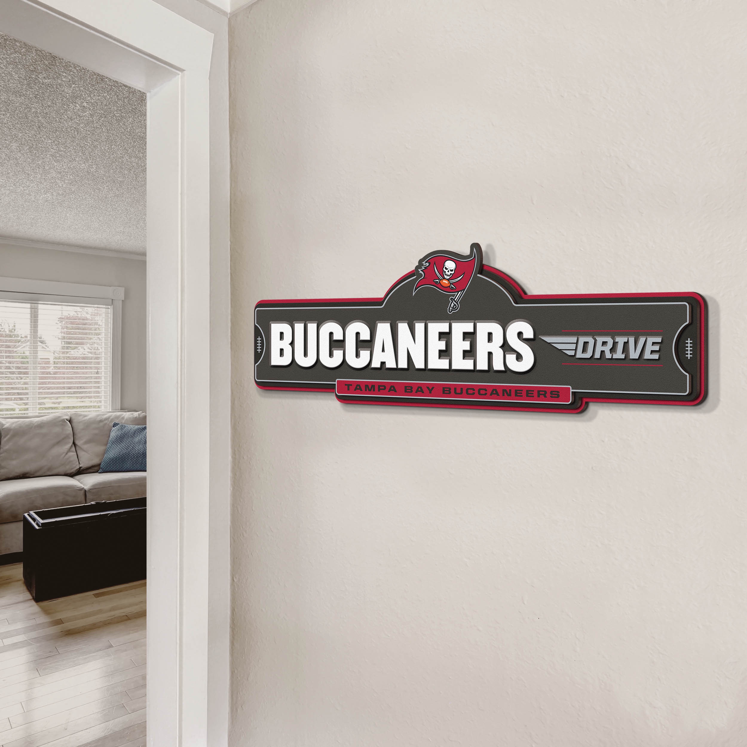 YouTheFan NFL Tampa Bay Buccaneers Street Sign