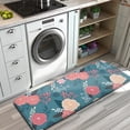 thumbnail image 3 of Pioneer Flower Floral Print Pattern Kitchen Rug Mat,Kitchen Runner Rugs Non Skid Washable,Decorative Kitchen Floor Mats for Kitchen,Sink,Laundry,17"x47.2", 3 of 7
