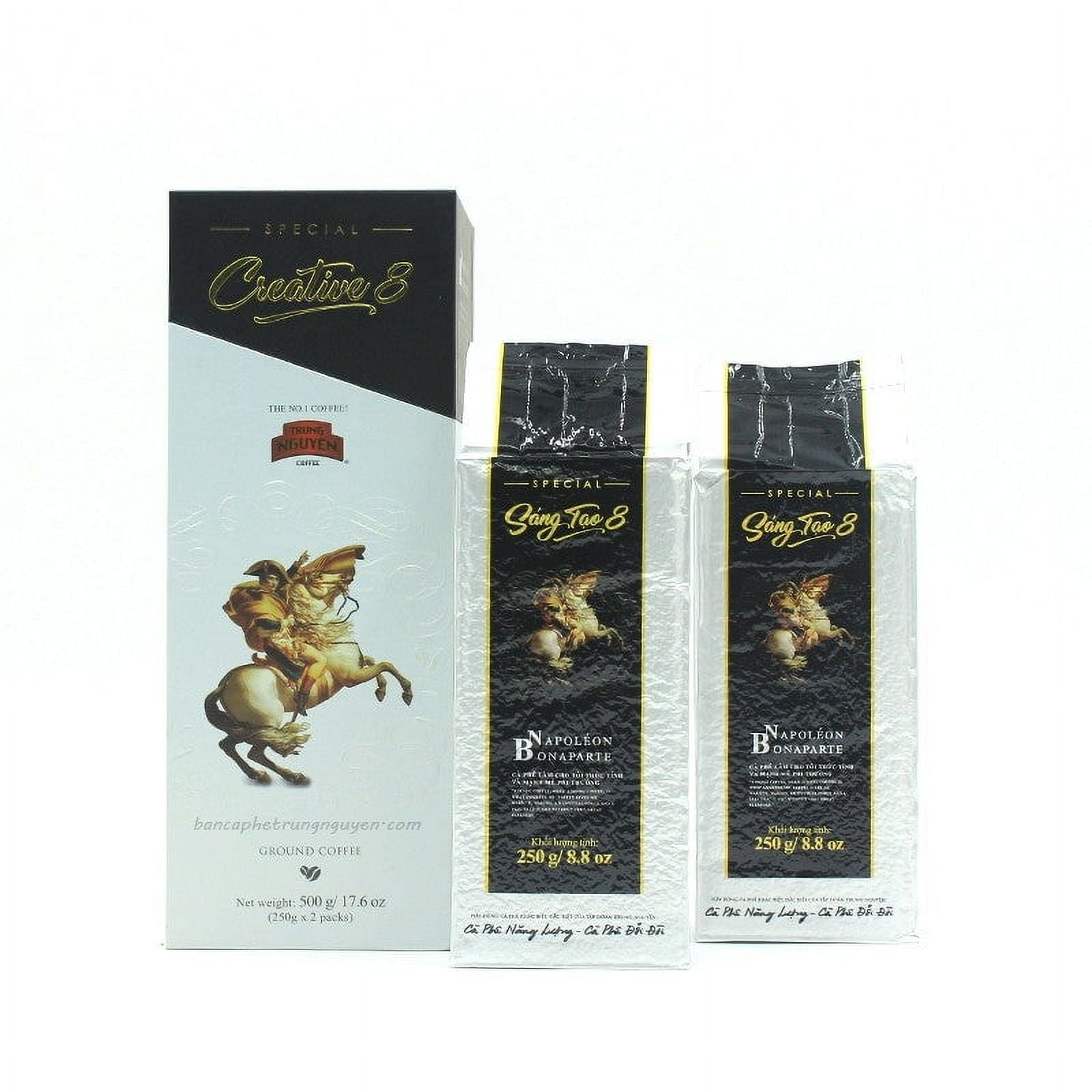 Trung Nguyen Legendee Gold - Creative 8 PREMIUM 500g / 250gr Vietnamese Ground Coffee