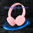 thumbnail image 5 of Rvasteizo Bluetooth Headphones, New Gaming Headset Wired HI-FI Sound Quality, Pink, 5 of 7