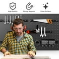 thumbnail image 3 of 3 Pack 24" Upgraded Magnetic Tool Holder Strip, Wall Mount Magnetic Strips Heavy Duty, Magnetic Tool Organizer Pry Bar Holder for Garage Workshop Kitchen, Mounting Screws Included, 3 of 7