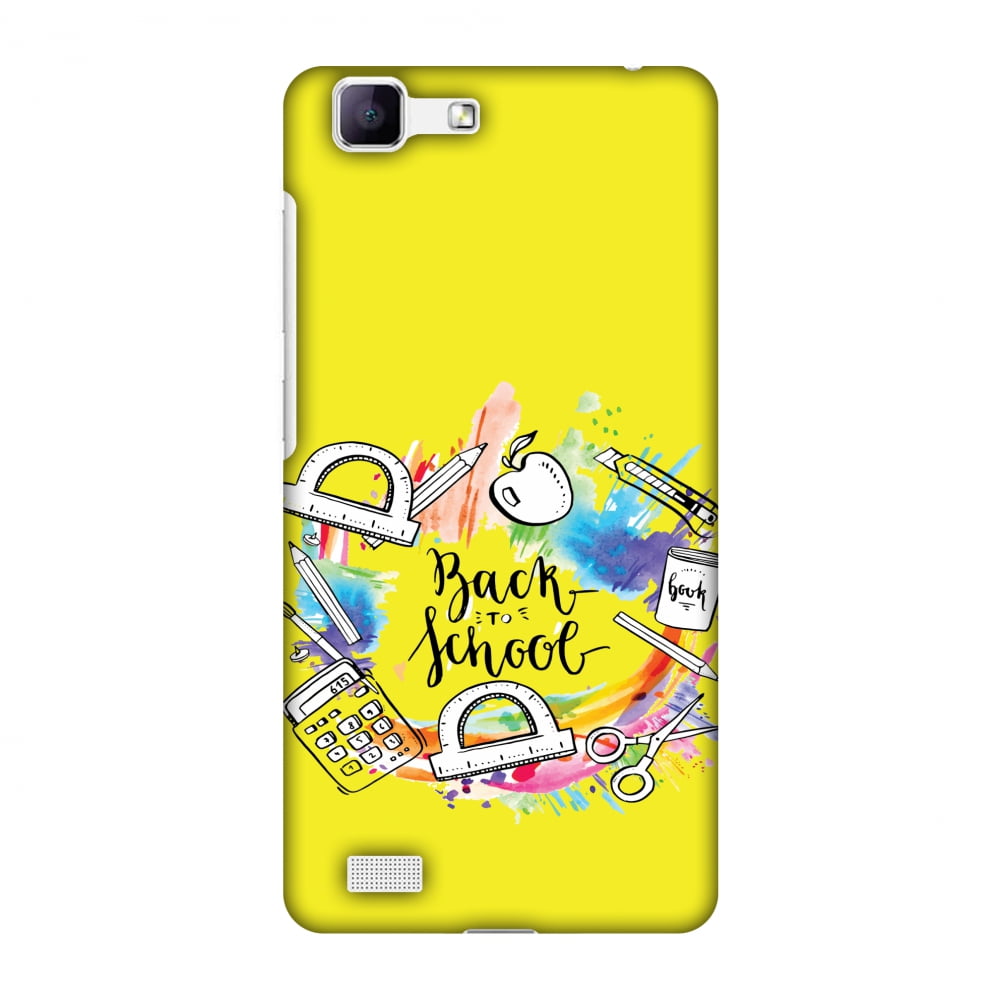 Vivo Y35 Case, Vivo V1 Case Back To School, Hard Plastic Back Cover