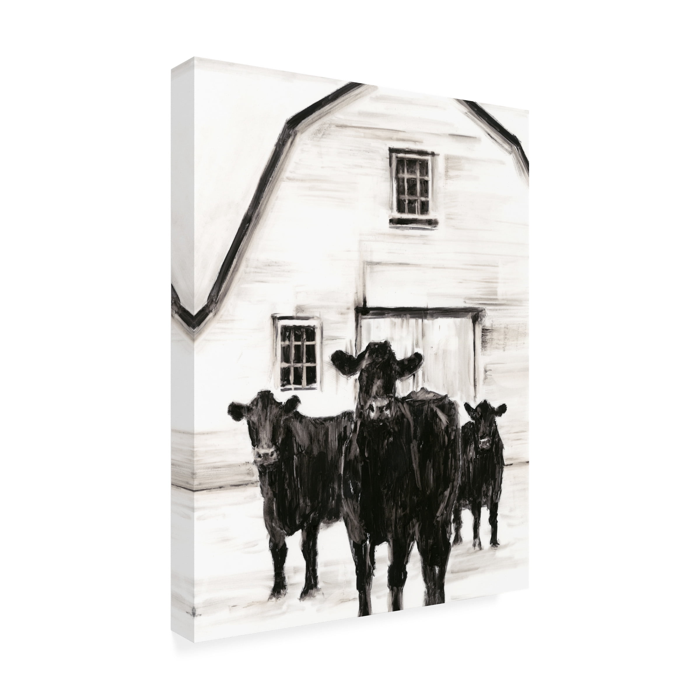Ethan Harper 'Standing Around II' Canvas Art