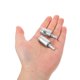 thumbnail image 4 of KALLORY 1Par Terminal Para De Auto Plata Duradero Para De Equipos Amplificadores, 4 of 7