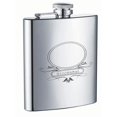 thumbnail image 1 of Flacon de 8 Oz en Acier Inoxydable Groomsman, 1 of 1