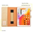 thumbnail image 6 of Allytechgroup iPad Pro 11 M4 2024 Case, Premium PU Leather Auto Sleep Wake Kickstand Flip Folio Cover Magnetic Closure Hand Strap Case for Apple iPad Pro 11" M4 2024, Gold, 6 of 7