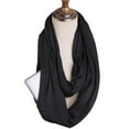 thumbnail image 2 of Convertible Journey Infinity Scarf With Pocket Multi-use Infinity Scarf With Pocket Convertible Infinity Scarf With Pocket, 2 of 3