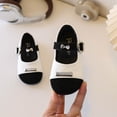 thumbnail image 6 of Viluyesy Girls' Spring Summer Patent Color-Block Flats - Soft Low-Heel Princess Dress Shoes White Size 12.5, 6 of 10