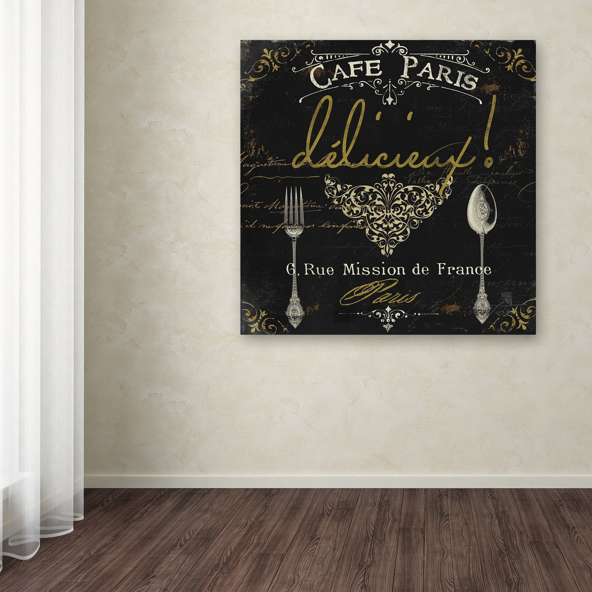 Trademark Fine Art "La Cuisine III" Canvas Art by Color Bakery