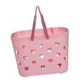 thumbnail image 1 of Organizador portátil para ducha, organizador de contenedores, multiusos, almacenamiento de alta capacidad. Rosa, 1 of 9