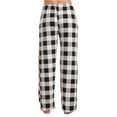thumbnail image 5 of Horkkom Pajama Pants Women Women Plaid Print Elastic Waist Drawstring Lounge Pants Casual Loose Pajama Pants S, Gifts for Women, 5 of 5