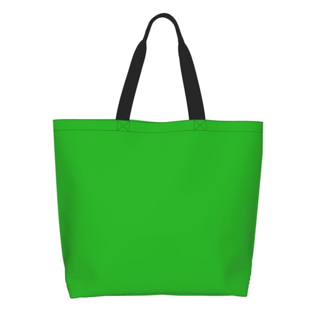 Disketp Green Bolsa Tote Estampada para Mujer, Bolso de Hombro y de Mano para Compras y Viajes