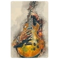 thumbnail image 1 of (m (21)) Hojalata Rectangular 20*30cm Serie Pintura Y Caligrafía Música Rock Plano, 1 of 9