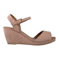 thumbnail image 2 of Sandalias Dama Stylo 6147 Suede Beige, 2 of 4
