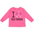 thumbnail image 3 of Inktastic Breast Cancer Nana Boys or Girls Long Sleeve Toddler T-Shirt, 3 of 5
