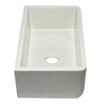 thumbnail image 7 of 33" Biscuit Smooth Apron Solid Thick Wall Fireclay Single Bowl Farm Sink, 7 of 7