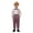 R49-Purple, variant on RMGVDSD Toddler Baby Boys Clothes Set Formal Long Sleeve Dress Shirt with Bowtie Suspender Pants Outfit Sets for Birthday Wedding Party 18-24 Months