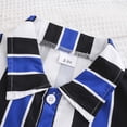 thumbnail image 7 of UngA Toddler Boy Clothes Summer Outfit Short Sleeve Button Down Collared Shirt Little Boy Shorts Set Cotton Clothes for Boys (Blue,6-7 Years), 7 of 7