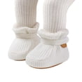 thumbnail image 4 of Lixiuxyad Soft Baby Sneakers For Infants And Toddlers Breathable Fleece Easy Hook And Loop Closure Flexible Sole First Walking Shoes Walking Sneakers Sizes 5(Toddler 6-12 Months), 4 of 7