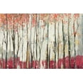 thumbnail image 2 of PI Galerie 18x13 Black Ornate Wood Framed with Double Matting Museum Art Print Titled - Pink Forest, 2 of 4