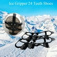 thumbnail image 5 of 24-Tooth Ice Cleats for Boots and Shoes, Heavy-Duty Anti-Slip Snow Grips with Secure Straps for Winter Hiking, Walking, and Ice Fishing, 5 of 6
