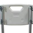 thumbnail image 3 of Hassch Medical Shower Chairs Bathroom Seat with Back, Anti-Skidding/Anti-Rust Removable 7 Levels Adjustable Height with Wide Seat, Supports up to 450 lbs, 3 of 9