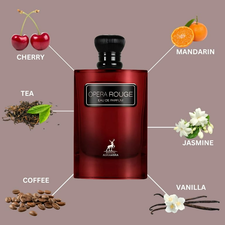 Maison Alhambra Unisex Opera Rouge EDP Spray 3.4 oz Fragrances  6290362340881 - Walmart.com