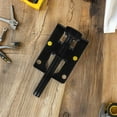 thumbnail image 3 of OUNONA 4Pcs Heavy Duty Adjustable Furniture Legs Black for Home Cabinet Support and Leveling, 3 of 7