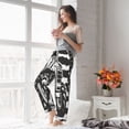 thumbnail image 5 of Goofa American Tractor Printed Soft Pajama Pants for Women, Wide Leg Comfy Casual Lounge Yoga Pants-Small, 5 of 6