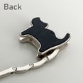 thumbnail image 6 of Wrapables Stylish Purse Hook Hanger, Foldable Handbag Table Hanger, Red Cat, 6 of 7