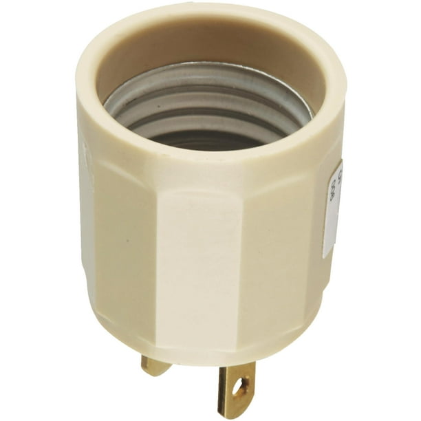 Leviton Outlet to Light Socket Adapter