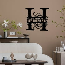 JGJJUGN 21 Letter Metal Wall Art, Iron Wall Decor Sign, Personalized Home Decoration, Rustic & Modern Style, Indoor & Outdoor Metal Crafts, Durable Steel Letters, Gift Idea