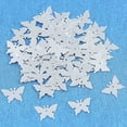 thumbnail image 3 of 300pcs Butterflies Shape Wedding Celebration Decorative Table Scatters Confetti Supplies Silver, 3 of 4