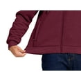 thumbnail image 6 of Tyhengta Men's Fleece Jackets Sherpa Lined Hoodies Zip Up Plaid Shirt Warm Winter Jackets for Men with Zipper Pockets, 6 of 8
