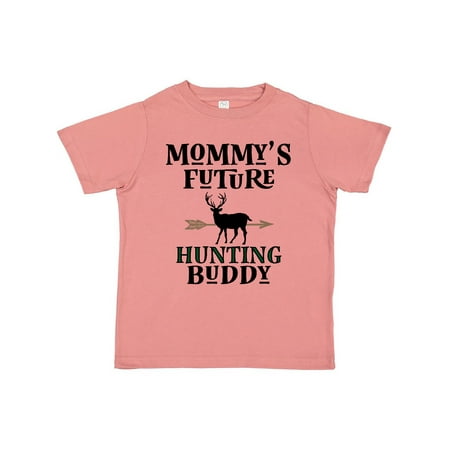 

Inktastic Mommy Hunting Buddy Archery Gift Toddler Boy or Toddler Girl T-Shirt