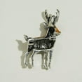 thumbnail image 4 of GKNET Christmas Crystal Deer Reindeer Animal Enamel Brooch Pin Women Xmas Party Gift, 4 of 7