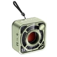 thumbnail image 1 of Altavoz Bluetooth transparente estilo mecha, pequeño cañón de acero, llamadas de alta definición, subwoofer portátil para deportes al aire libre-C, 1 of 7