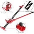 thumbnail image 2 of EastVita Durable 48" Car Jack - 7000lbs/3.5 Ton Capacity, Ratcheting Farm Lift Jack with Triangular Head, Ideal for Cars/Trucks/ATVs/SUVs, 2 of 6
