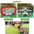 thumbnail image 2 of Soccer Goal for Kids Portable Foldable Dual-Purpose Design Backyard, 2 of 8