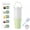 Green And White Gradient Color, variant on Upgraded Gradient 304 Stainless Steel Insulated Water Bottle Large Capacity Portable Sports Cup for Camping Office Gym Holiday Gift